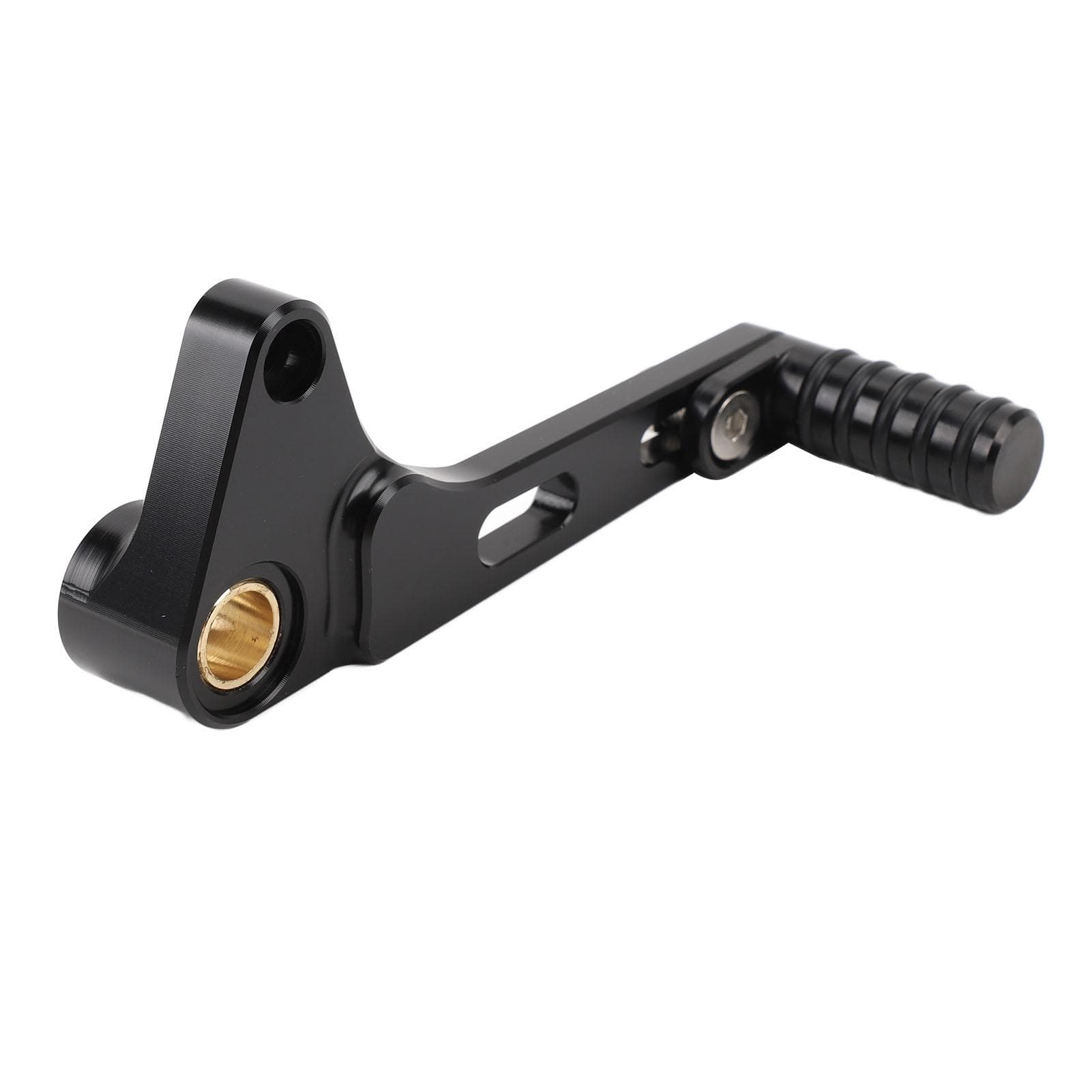 Motorcycle Gear Shift Lever Aluminum Alloy Anti Slip Enhanced Grip Sturdy Shifter Foot Peg for black