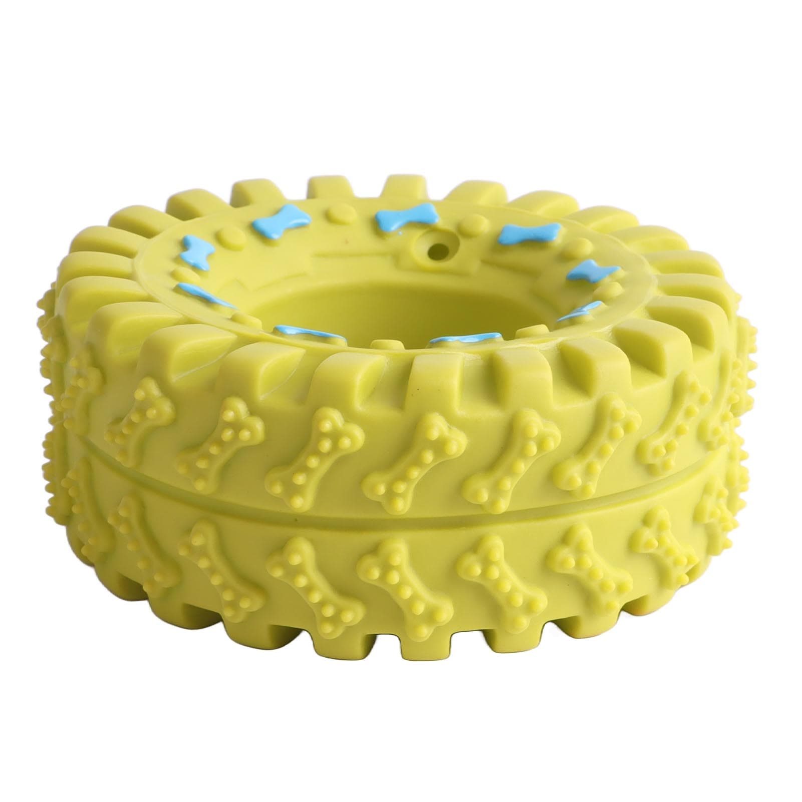 Puppy Chew Toy Tire Chewing Toy Bite Resistant Reduce Anxiety Educational Soft Puppy Teething Toy