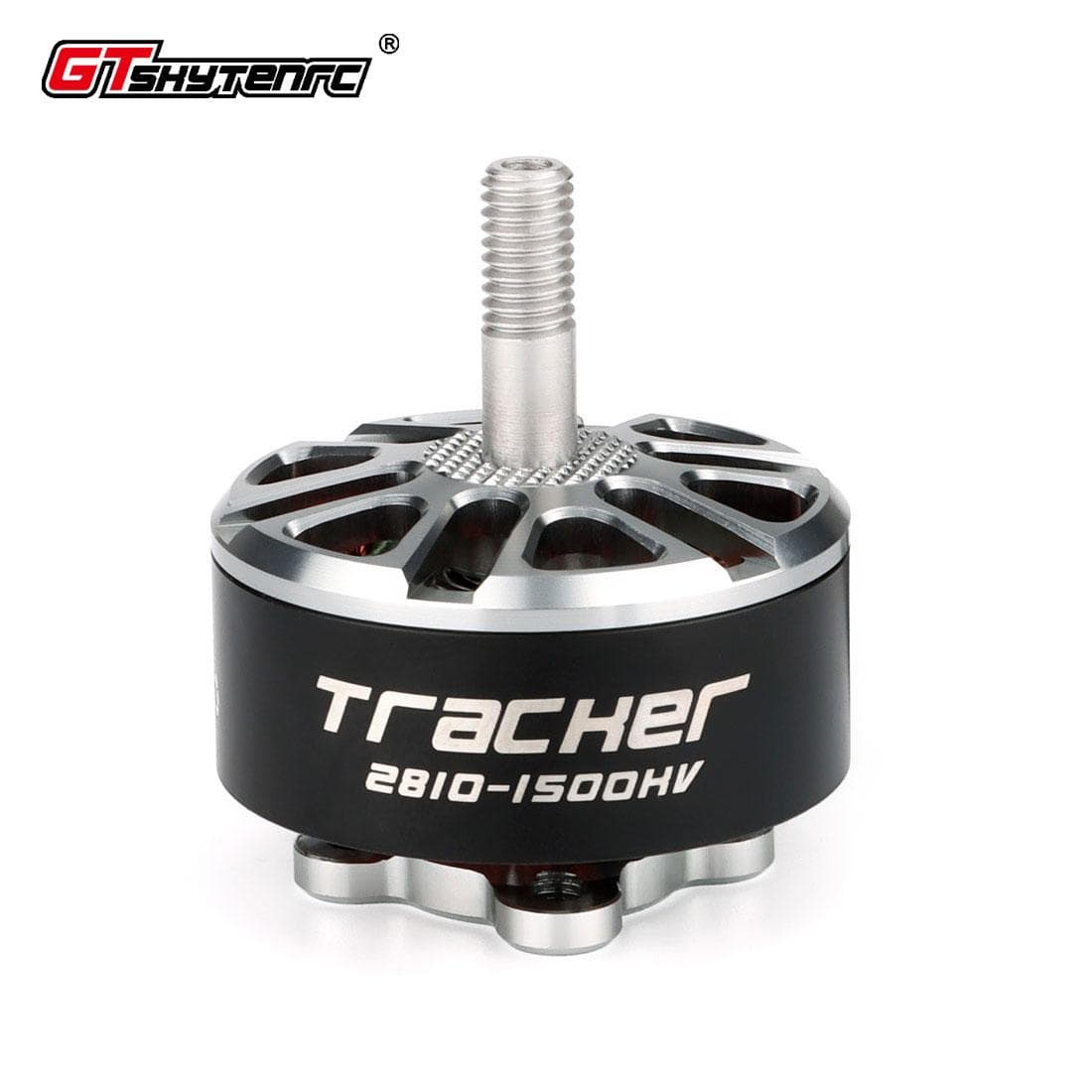 GTSKYTENRC Tracker 2810 1500KV 4S-6S Brushless Motor for Mark4 APEX FPV Freestyle 7inch 8inch Long 1 PC black