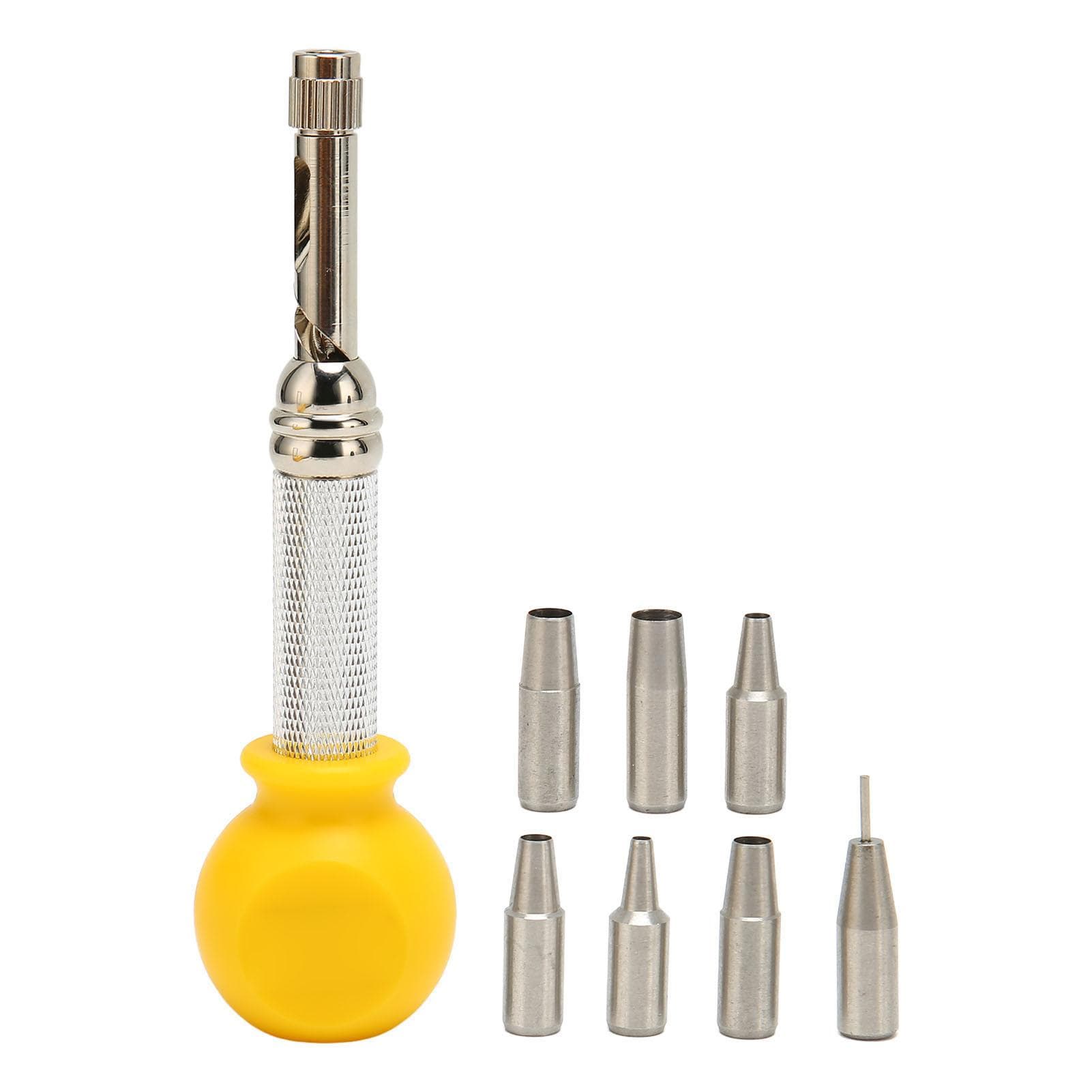 Belt Screw Hole Puncher Stainless Steel Comfortable Grip Multifunctional Automatic Hole Punch Tool