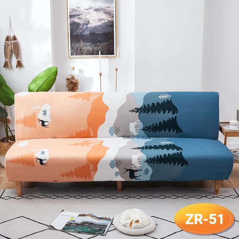 Sofa Bed Cover Without Armrest Folding Sofa Cover Elastic Sofa Covers For Living Room Couch Covers For Sofas L 160-190cm