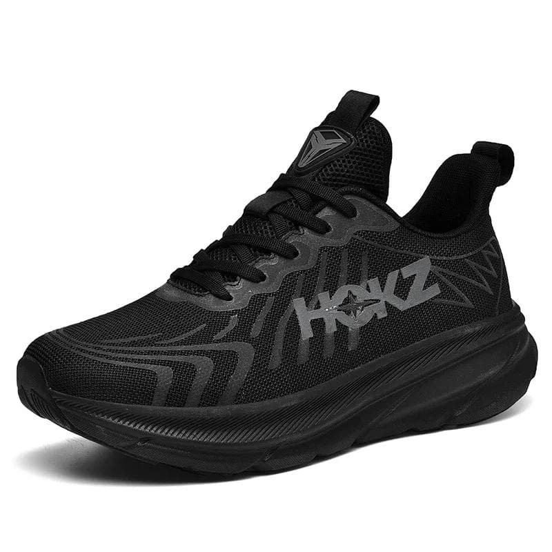 2024 New Big Size 35-45 High Quality Men Running Shoe Platform Non-slip Casual Sneakers Women Fashion Brand Athletic Shoe Unisex 44 black