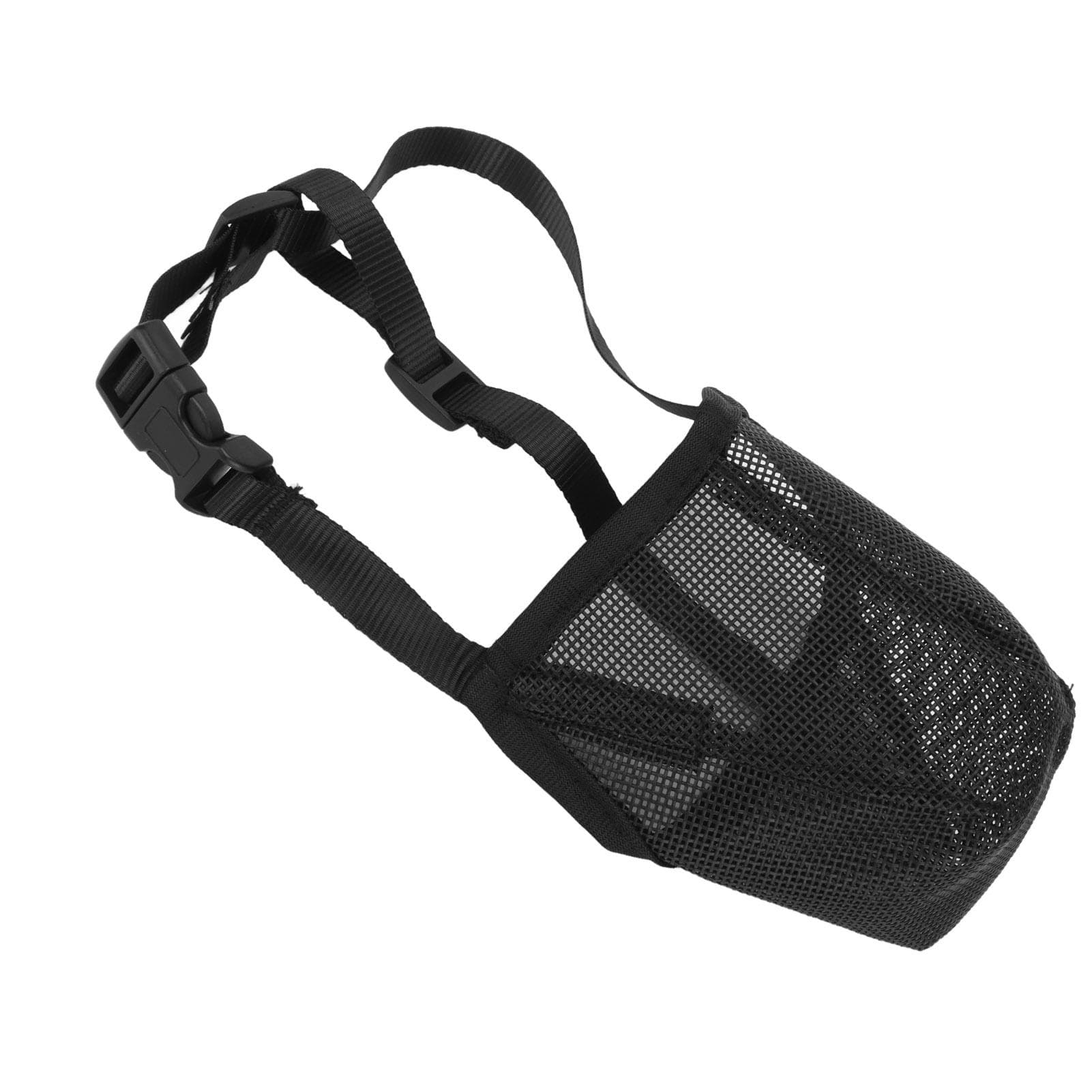 Dog Mesh Muzzle Prevent Biting Barking Eating Breathable Adjustable Dog Mouth Cover for Dog S