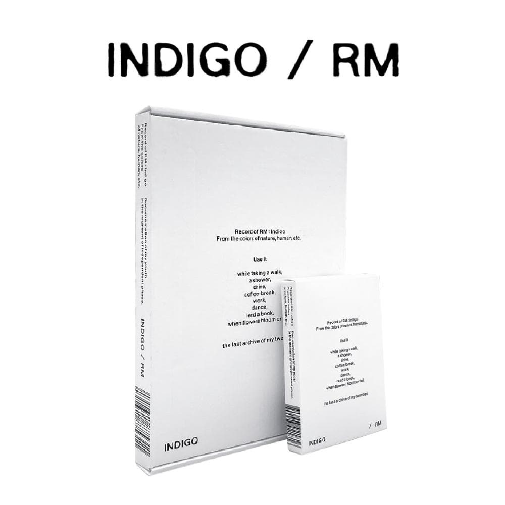 BTS RM Indigo Album RM Indigo Set