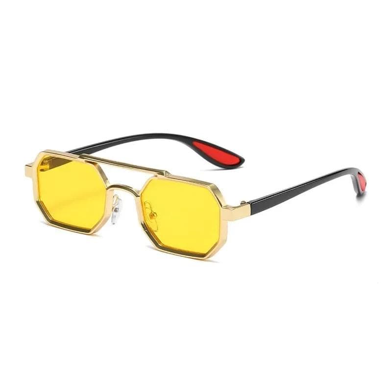 new fashion metal polygon sunglasses women men luxury UV400 shades drive eyewear designer trend personalized