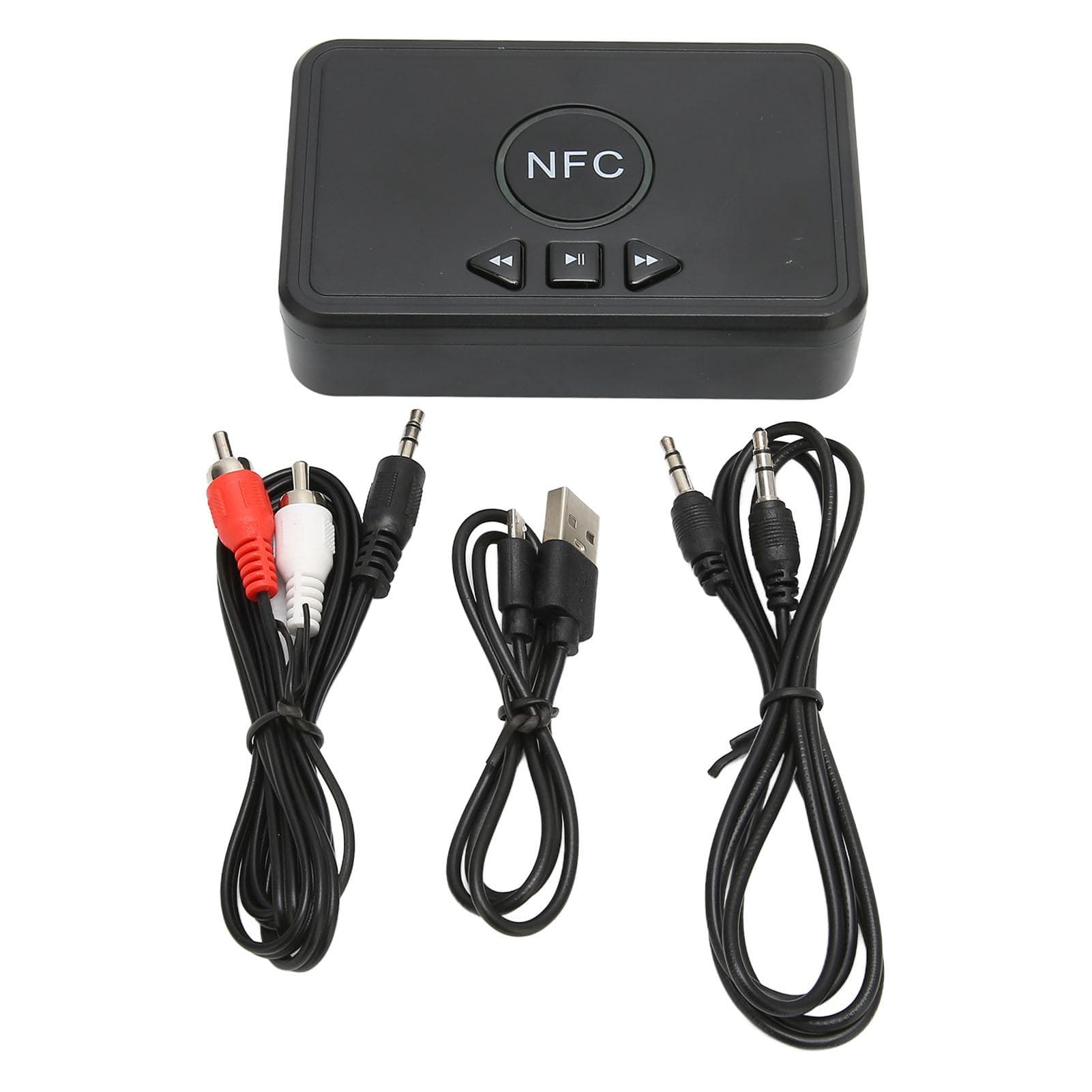 NFC Bluetooth 5.0 Receiver Stable Support NFC Sensor Bluetooth Receiver Adapter for Home Car