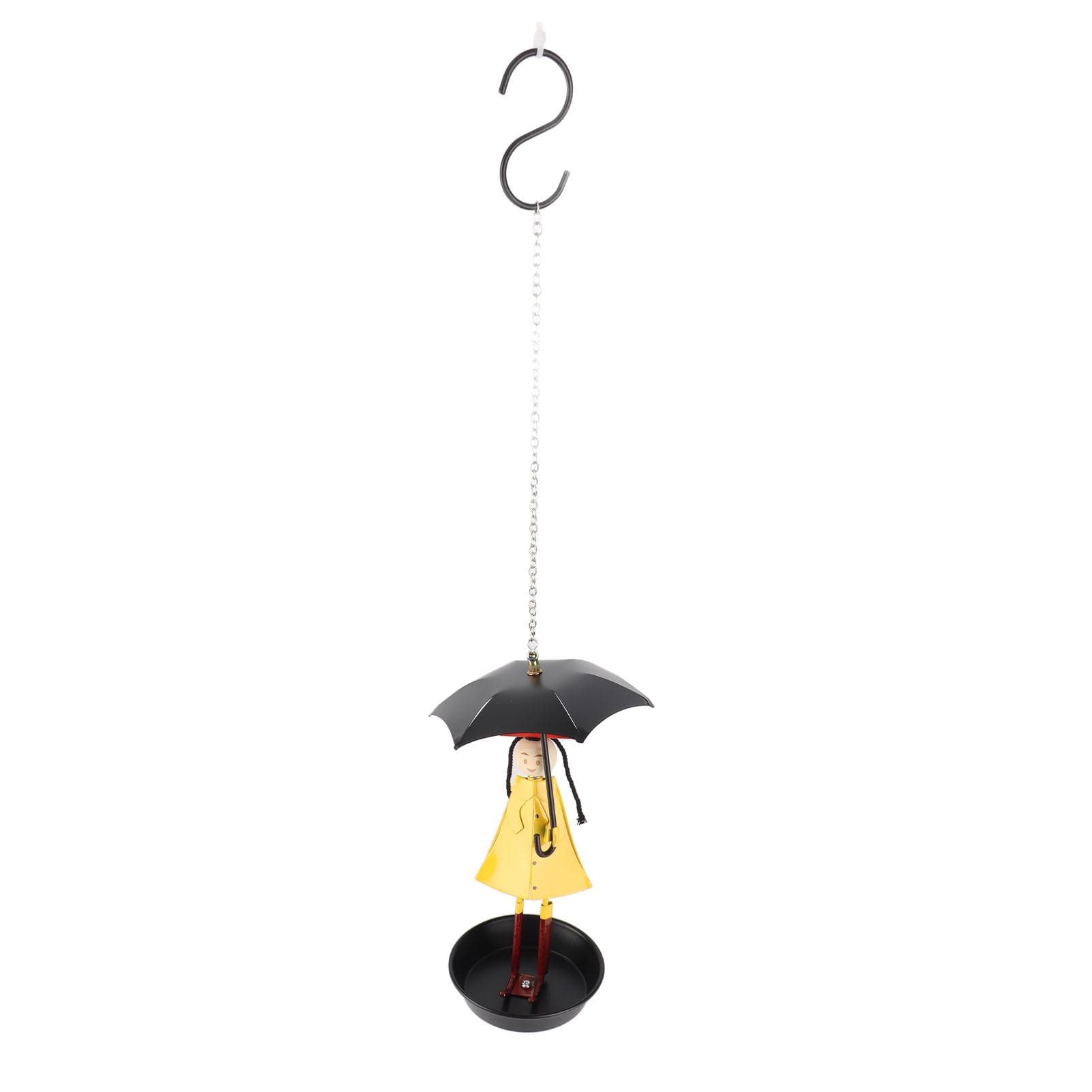 Bird Feeder Decorative Resin Bird Feeder for Courtyard Garden Tree