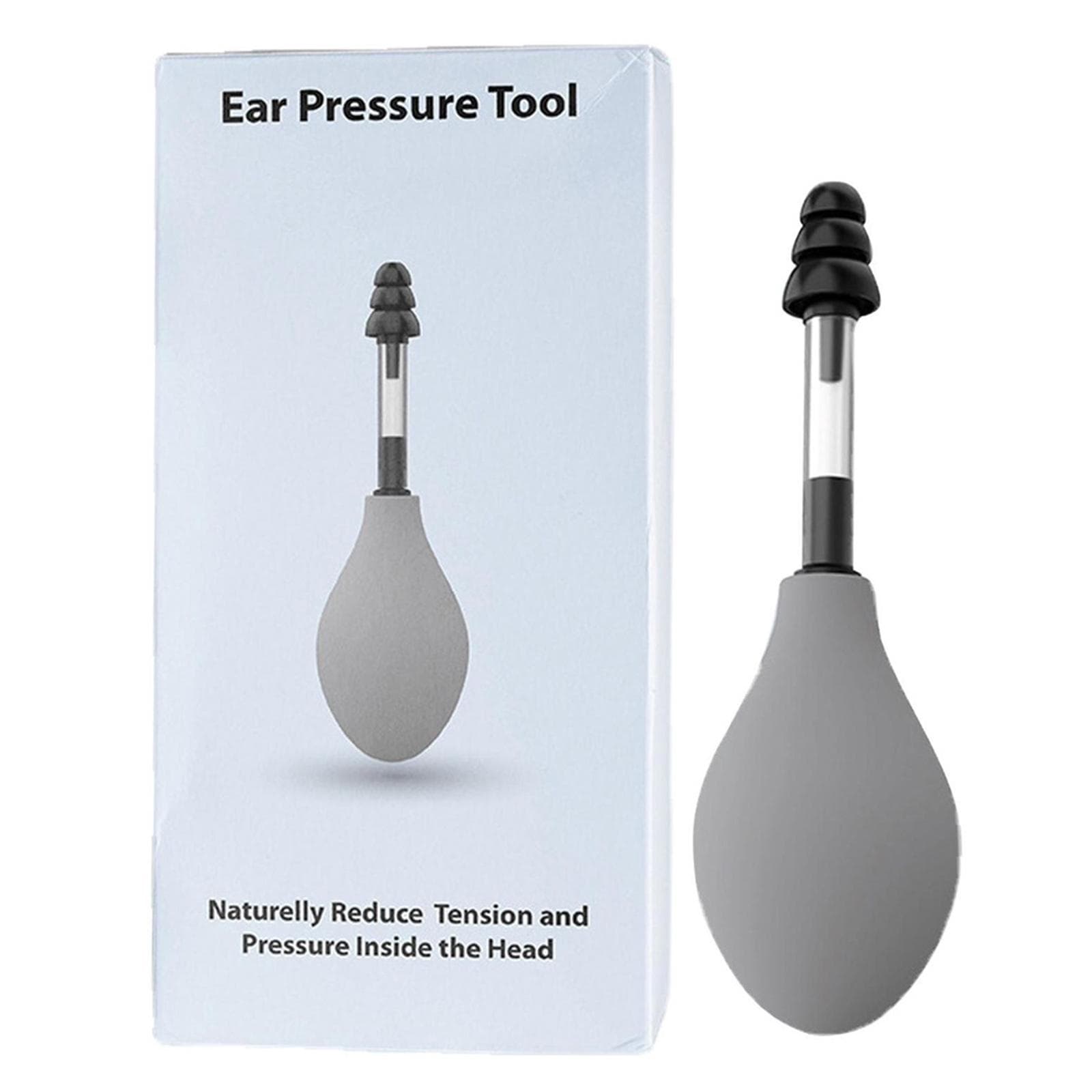Ear Pressure Tool Ear Pressure Regulator Ear Pressure Adjuster Head Pressure and Pain Relief 0 grey