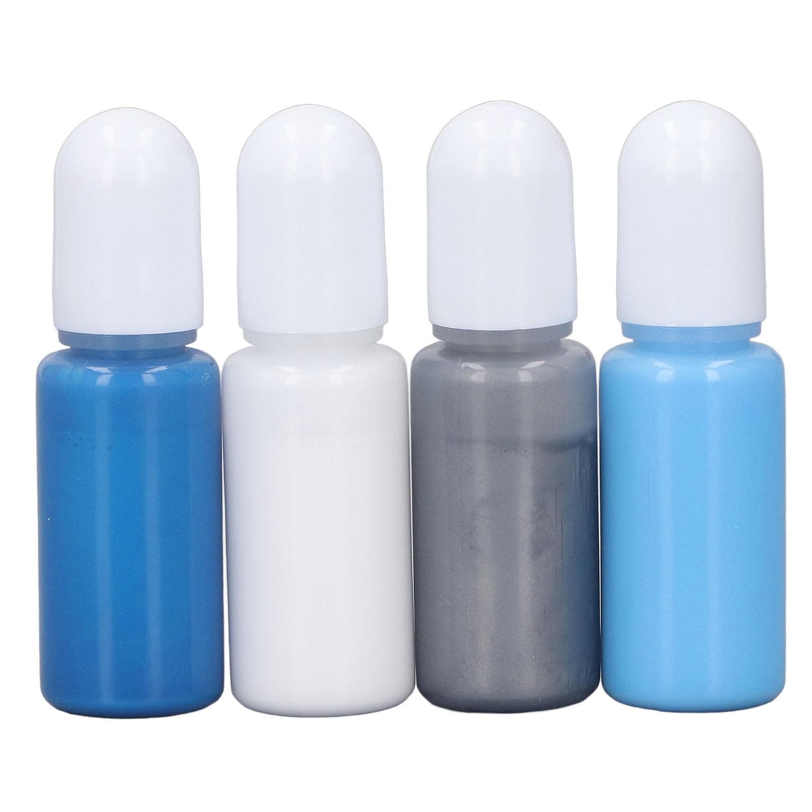 Epoxy Resin Pigment 4 Colors High Concentration Colored UV Epoxy Resin Dye for Resin Jewelry Making