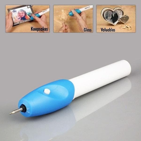 New Fashion Electric Carving Pen Jewelry Carving Pen DIY Wood Glass Metal Carving Pen Carving Tool 1PC