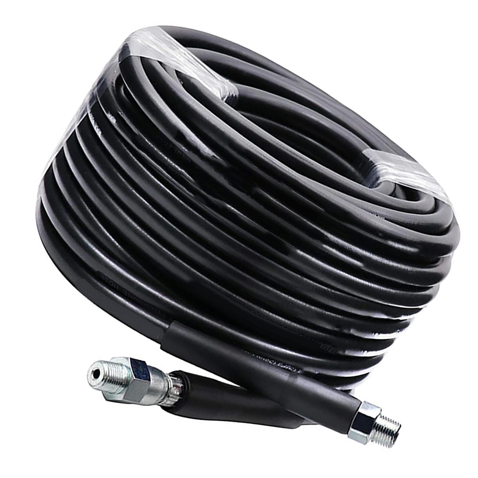 15 Meter Sewer Jetter Kit M22?14in Drain Cleaner Hose High Pressure Jetting Hose Nozzles Kit