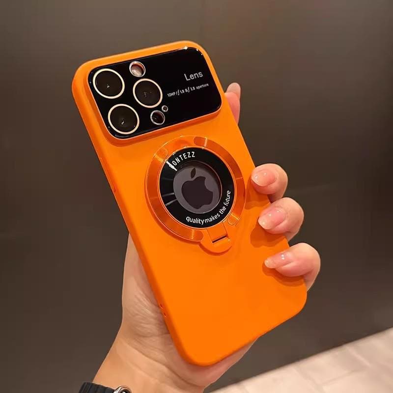 Suitable for IPhone14 Phone Case, Matte Pc Magnetic Stand Full Cover 13, Apple 15Promax Protective Case iPhone 12Promax
