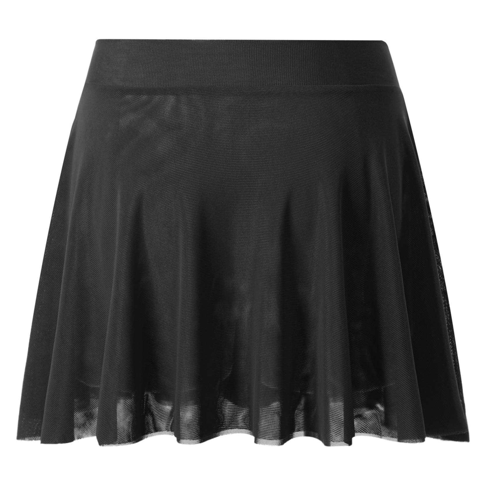 Women Pleated Mini Skirt Sexy Ruffle Solid Skirt Lingerie Short Skirts XL black