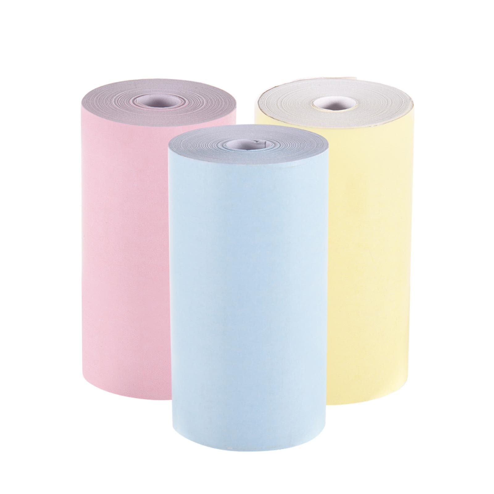 Color Thermal Paper Roll 57*30mm (2.17*1.18in) Bill Receipt Photo Paper Clear Printing for PeriPage 3 Rolls
