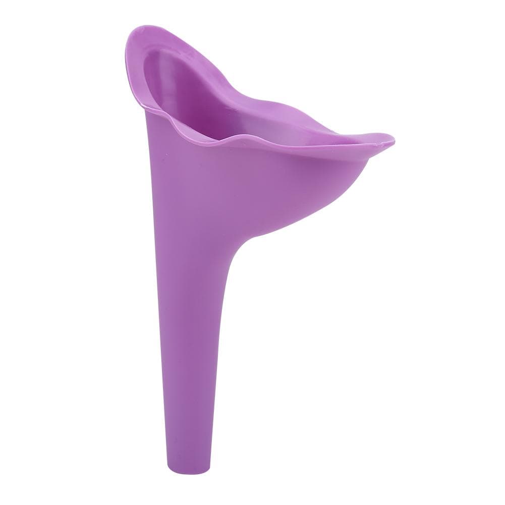 New Female Women Travel Camping Toilet Accessories Outdoor Portable Urinal Funnel purple