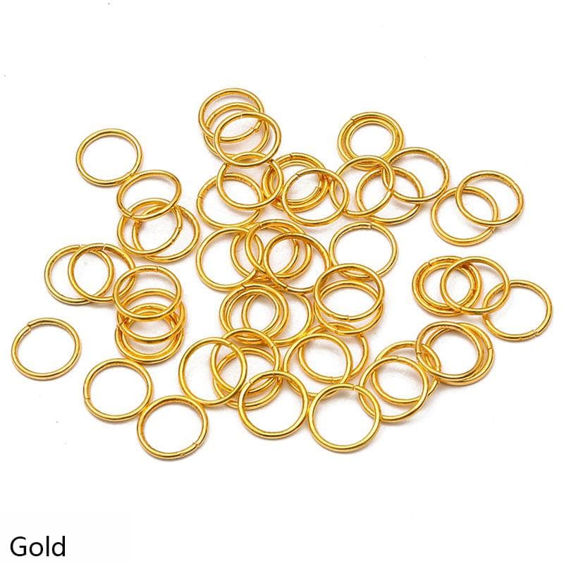 3-20mm Jump Rings Split Rings Connectors DIY 50-500pcs/lot Jewelry Finding Making Accessories 0.7*5MM 200PCS