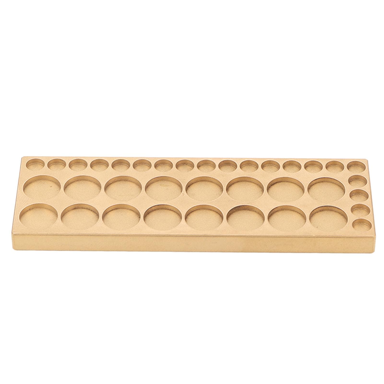 Screw Assortment Box Multifunctional Pure Copper Tiny Screw Storage Plate for Watch Repair Tool