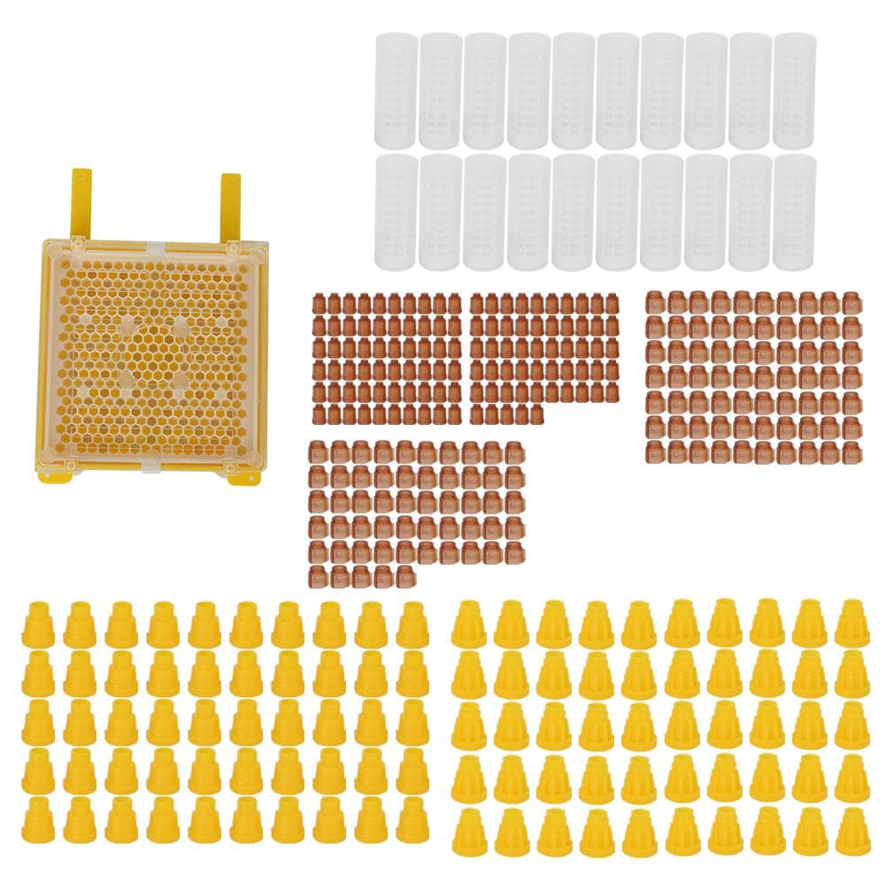 Queen Rearing Package Queen Cell Protective Cover Full Bee Breeding Set for Beekeepers