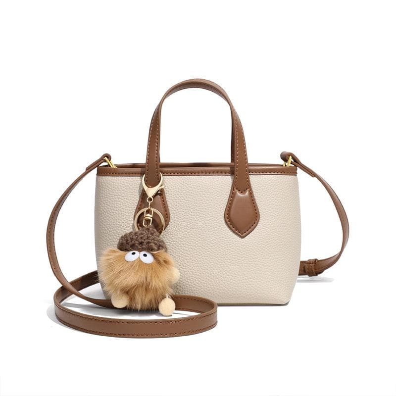 Bag Fashion Bag Women's Bag Crossbody Bag Bucket Bag Spring and Summer with Light Luxury Leather Tote Bag