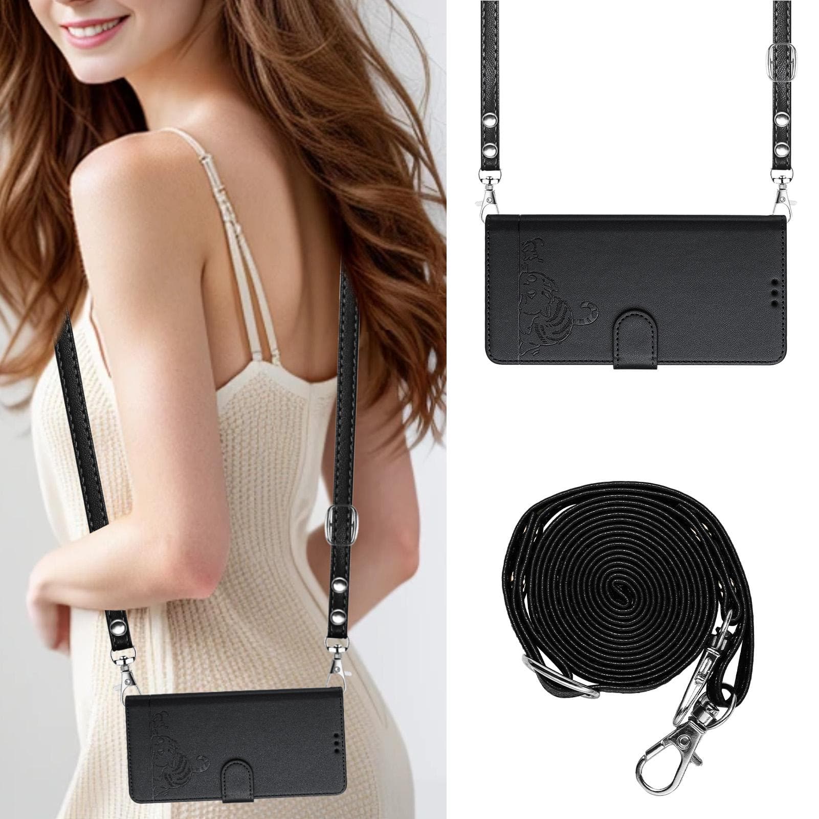 Leather wallet case for Motorola Moto G72, G53, G13, G23, G73, G14, G54, G84, G04, G24, G34 Moto G53J 5g
