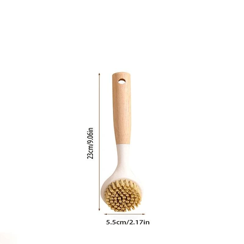 Long Handle Pan Pot Brush Dishwashing, Pot Brushing, And Hanging Type Long Handle Stove Cleaning Brush