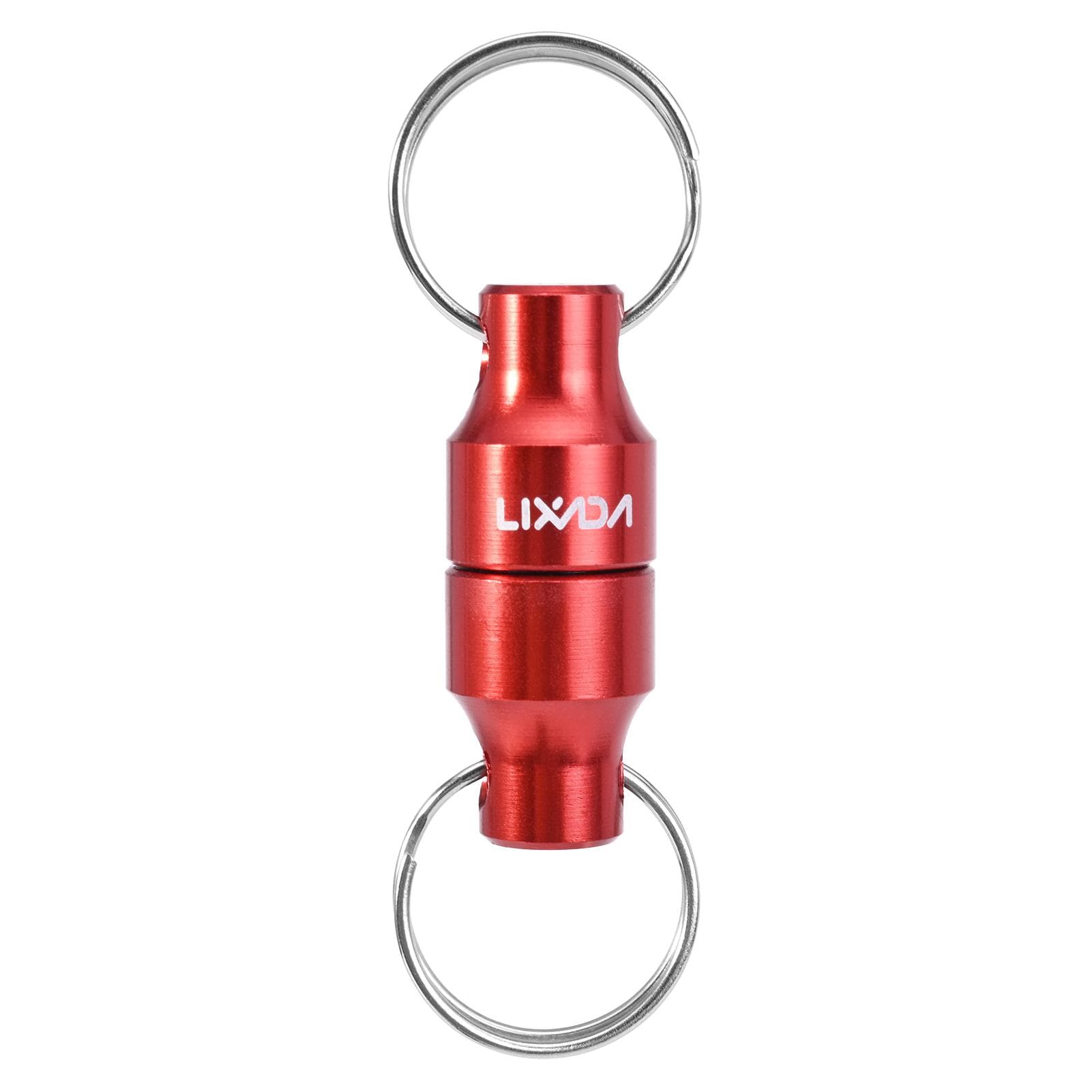 Lixada Fly Fishing Magnetic Net Release Holder Keeper Magnet Clip Landing Net Connector 1pc red