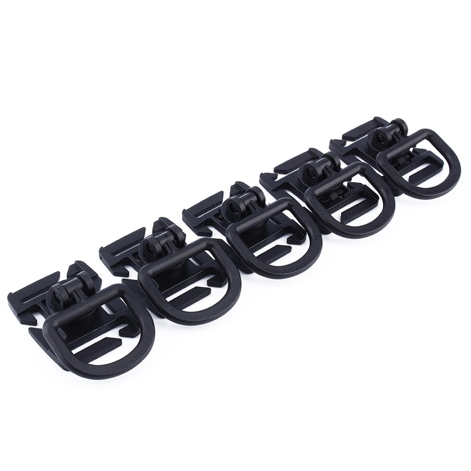 25mm For Molle Military 360 Degrees Rotation D Ring Backpack Swivel DRing Buckle