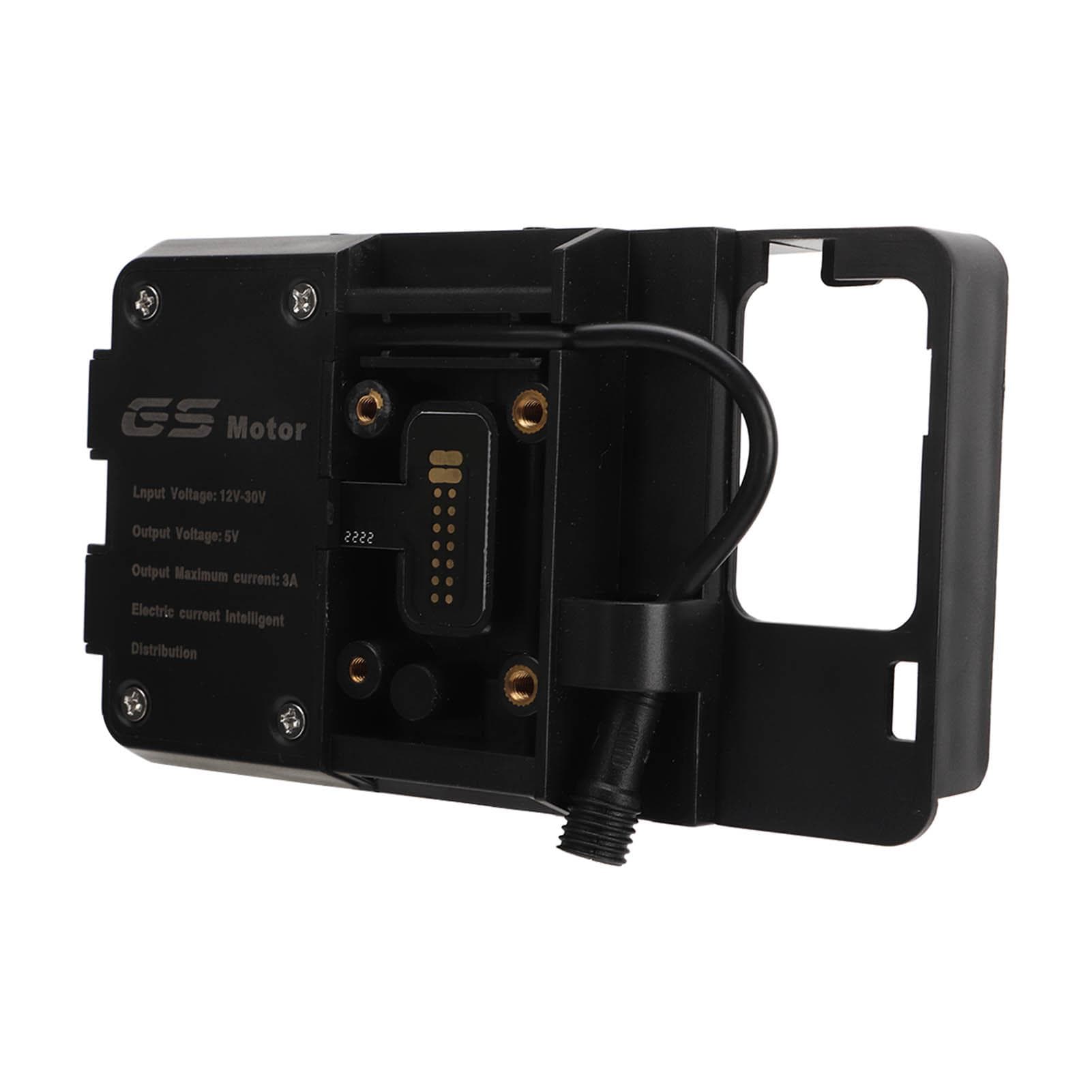Motorcycle Phone Holder Navigation Bracket Wire Charging Fit for R1200GS LC Adventure 2014?2017