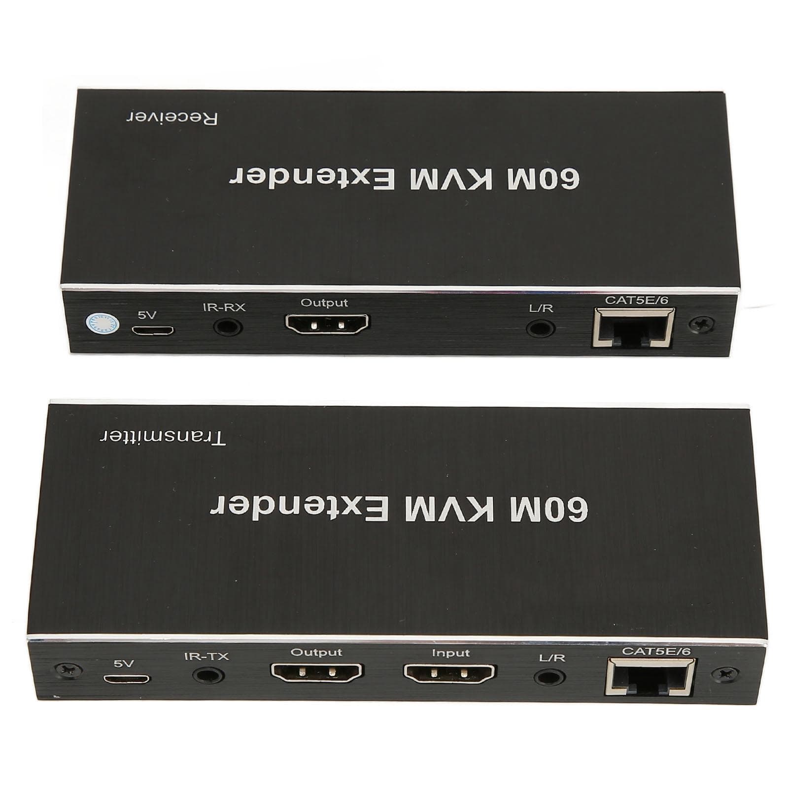 60m KVM Extender Multifunctional 1080P 60Hz HD Multimedia Interface KVM USB Extender for TV DVD UK Plug
