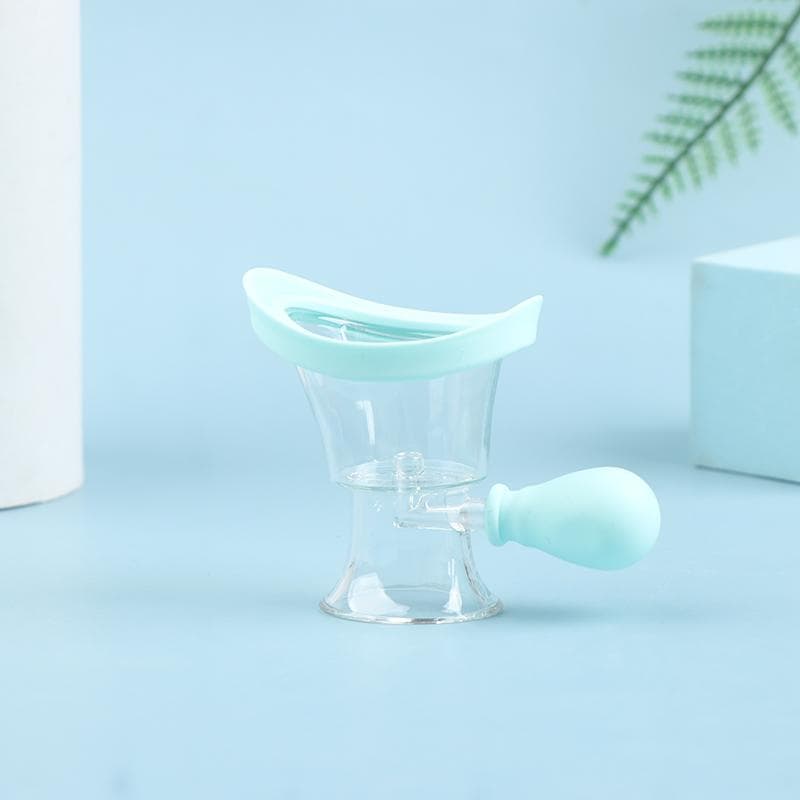Soft Silicone Eye Wash Cups Eyes Cleaner Flushing Rinse Cups Resuable Bath Eyewash Cups For Students blue