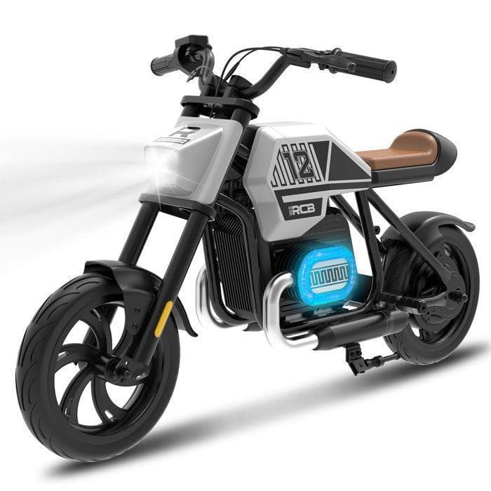 Electric Kids Motorcycle - RCB - R9 - 200W - 12 Inches - 25 km/h - Ambient Lights