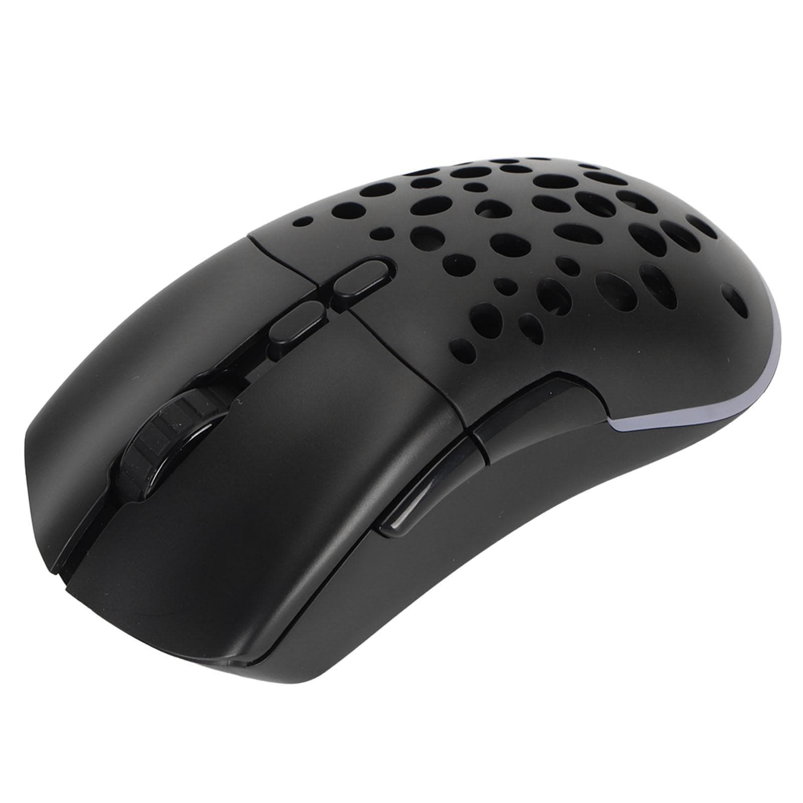 Wireless Mouse Dual Mode Programmable Keys RGB Backlit Adjustable DPI Ergonomic Gaming Mouse for