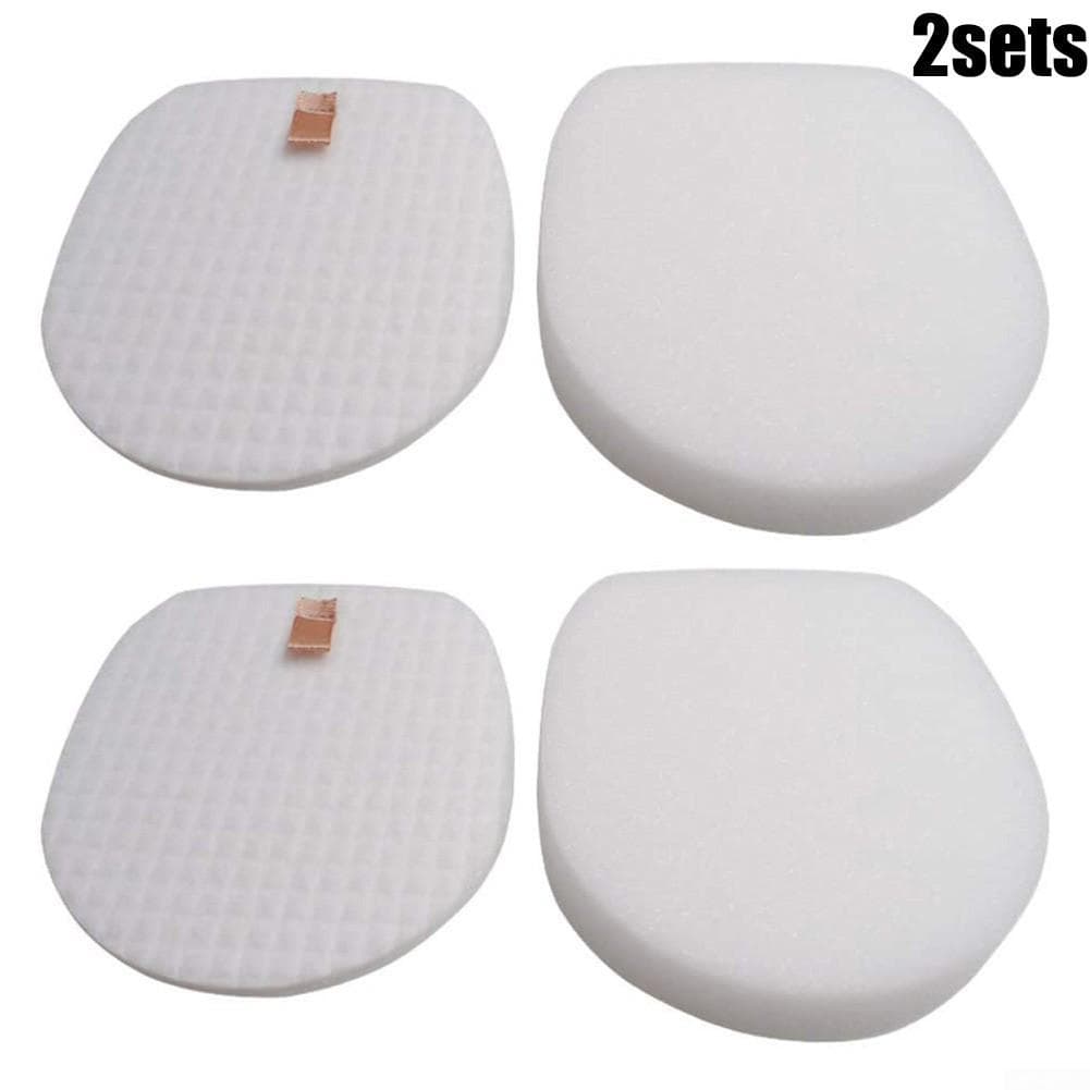 2-Sets Pre-Motor Foam & Felt Filters For Shark IZ140 IZ142 IZ162H # 617FJ140 Vacuum