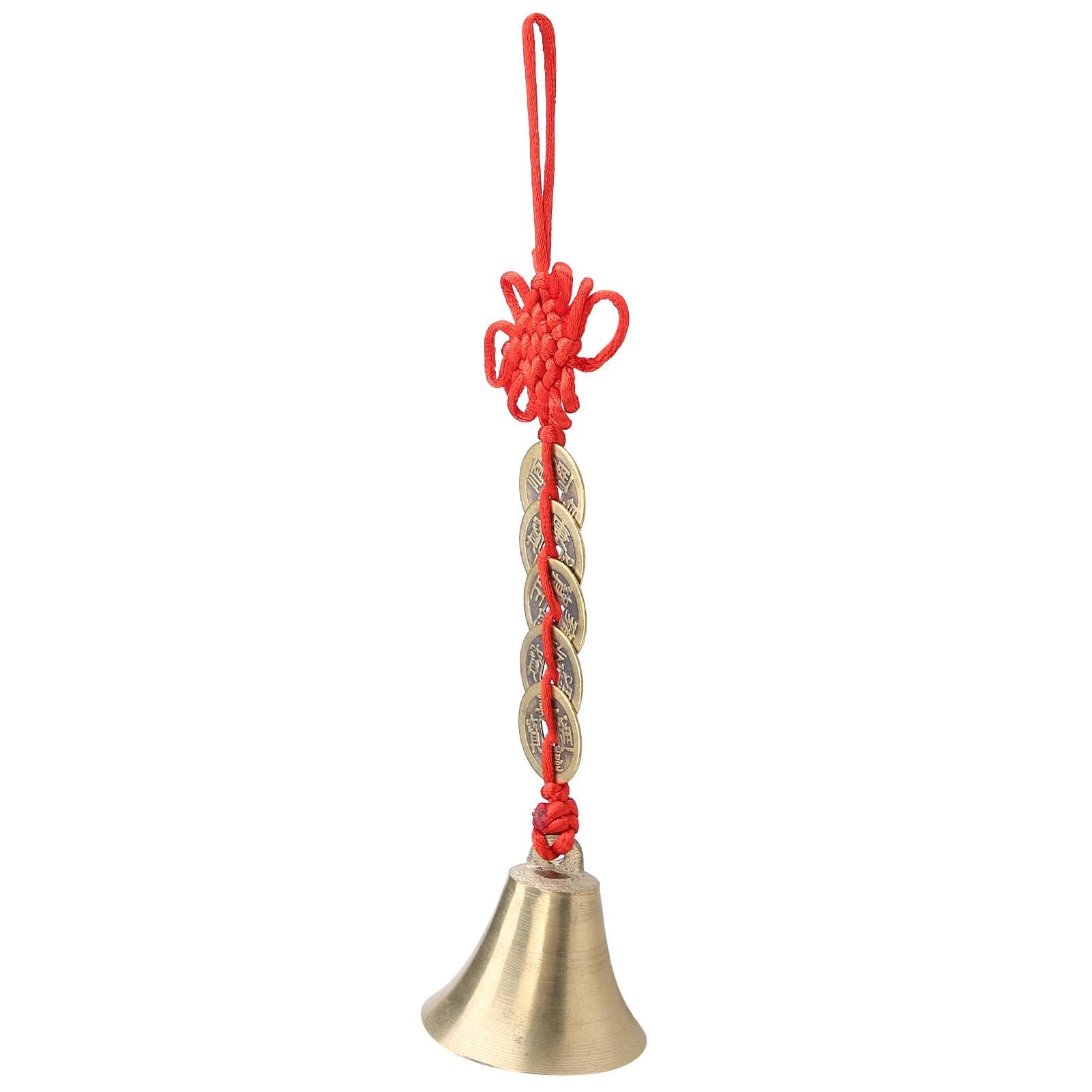 Brass Bell Hanging Decoration Unique Exquisite Home Garden Car Ornament Wind Chime Gift