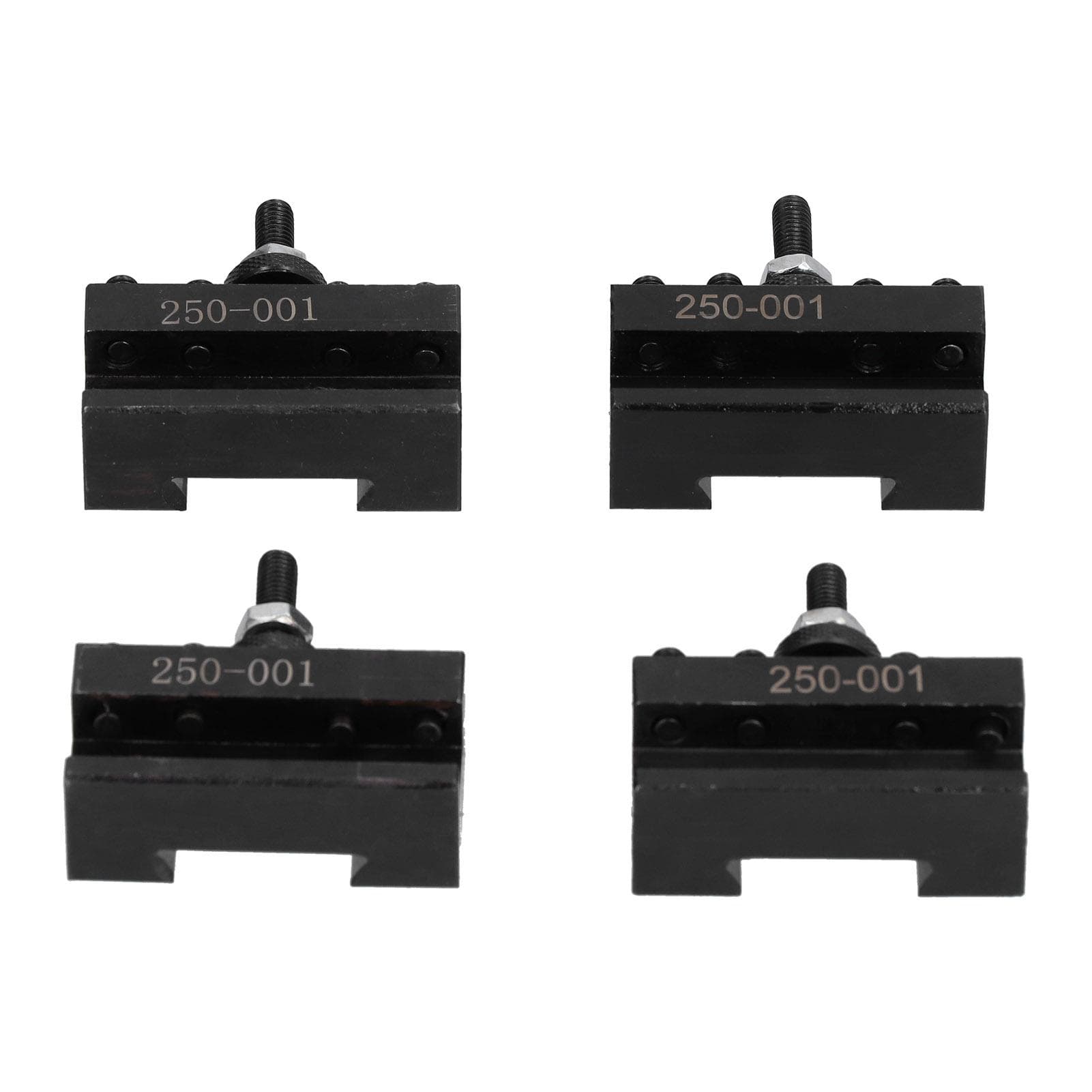 4Pcs Tool Post Holder Turinng Facing Boring Piston Wedge Hardware High Speed Steel 250?001