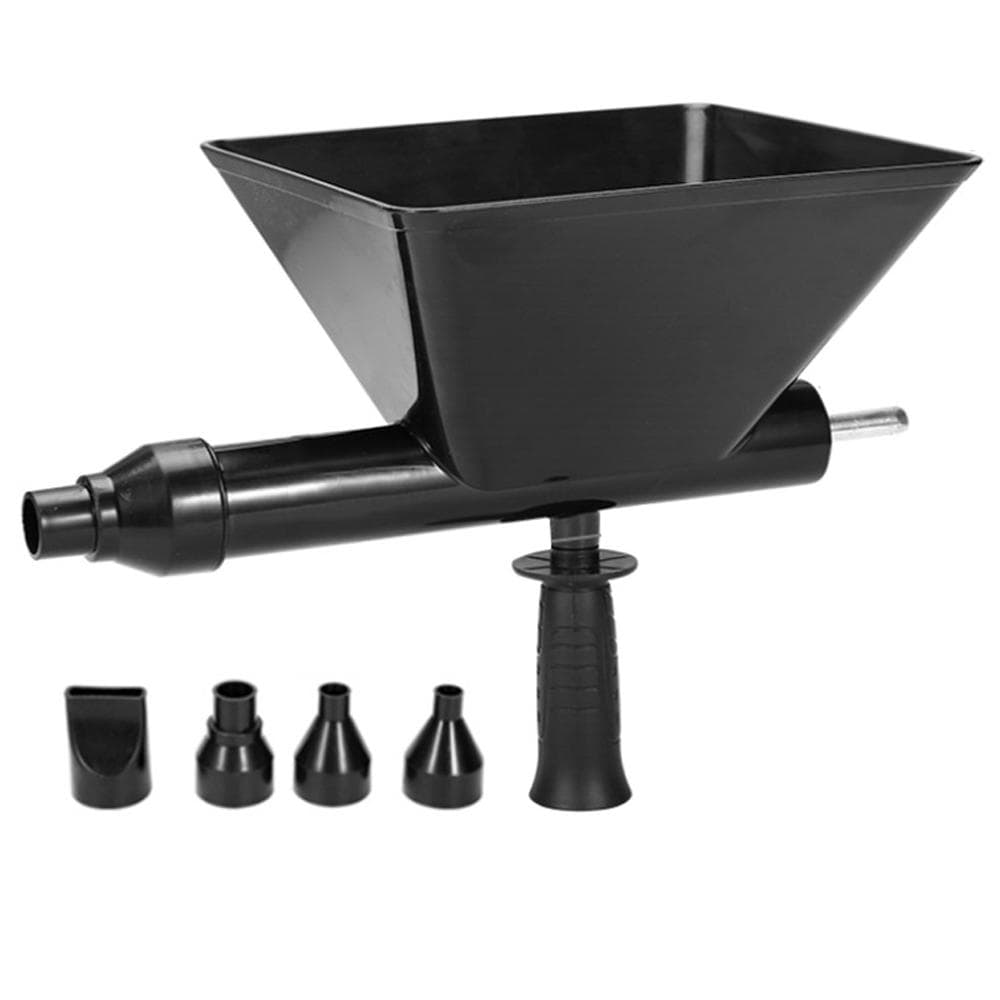 Electric Caulking Machine Door Window Grouting Device Mortar Automatic Filler 8mm Electric Drill black
