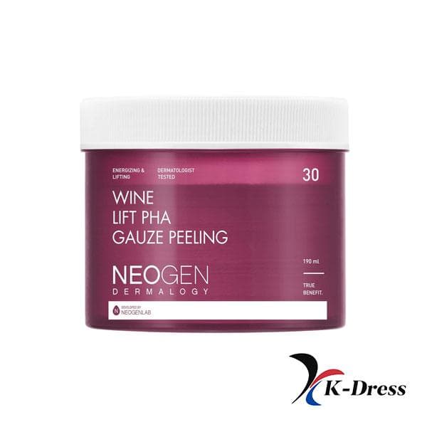 NEOGEN Wine Lift PHA Gauze Peeling Pad (30 pads) 1 PCS