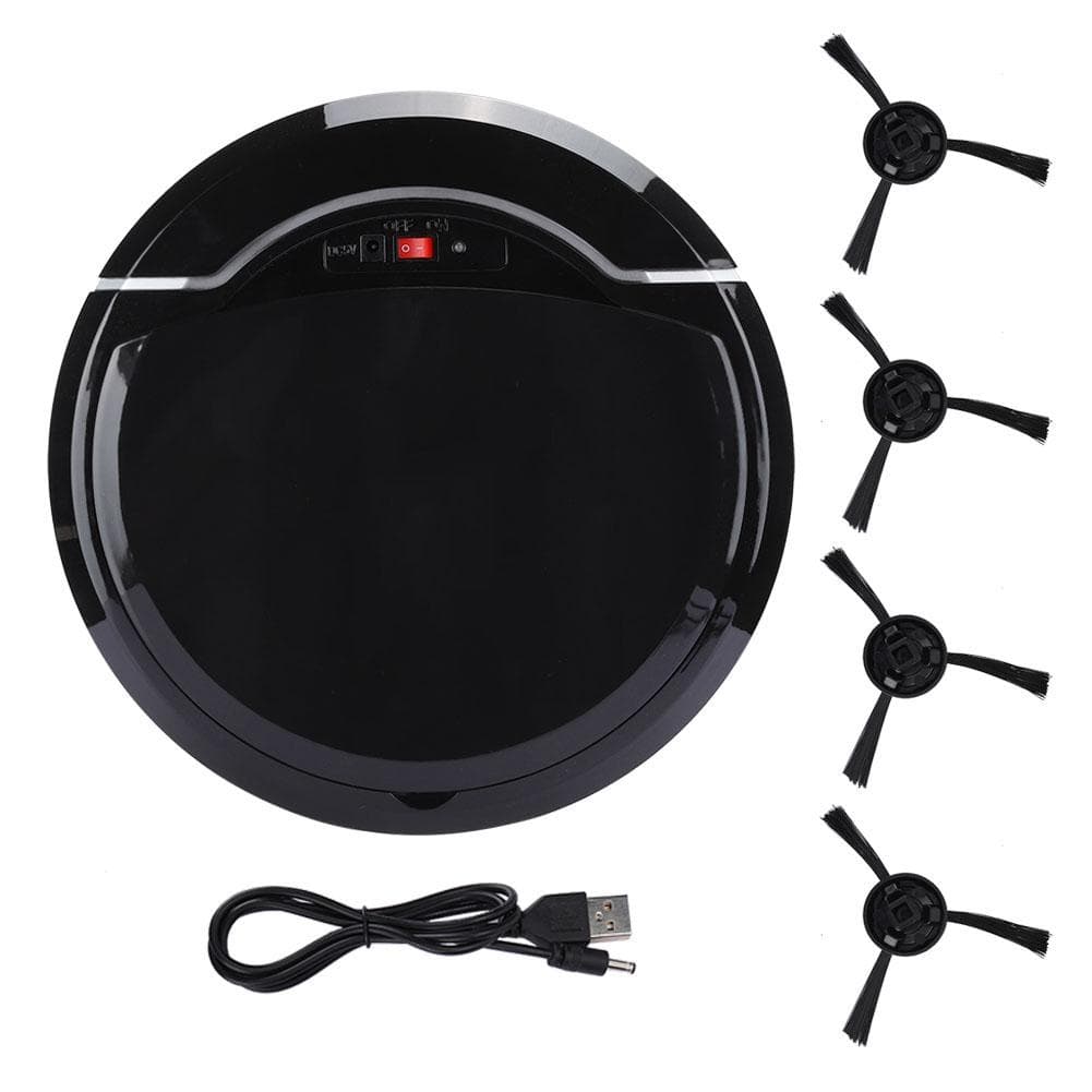Smart Vacuum Cleaner Sweeper Robot Sweeping Floor Cleaning Machine USB Charging DC5V white