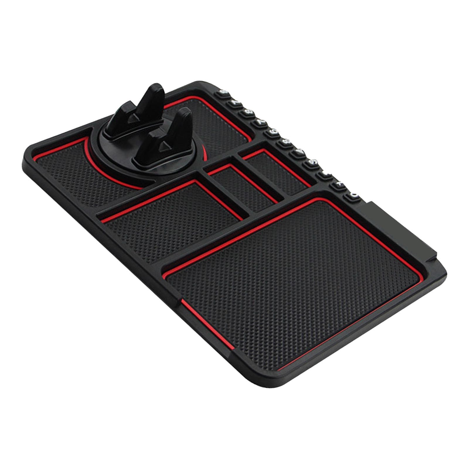 Car Anti Slip Phone Holder Pad 360 Degree Rotations Super Stable Rubber Navigator Cell Phone Mount