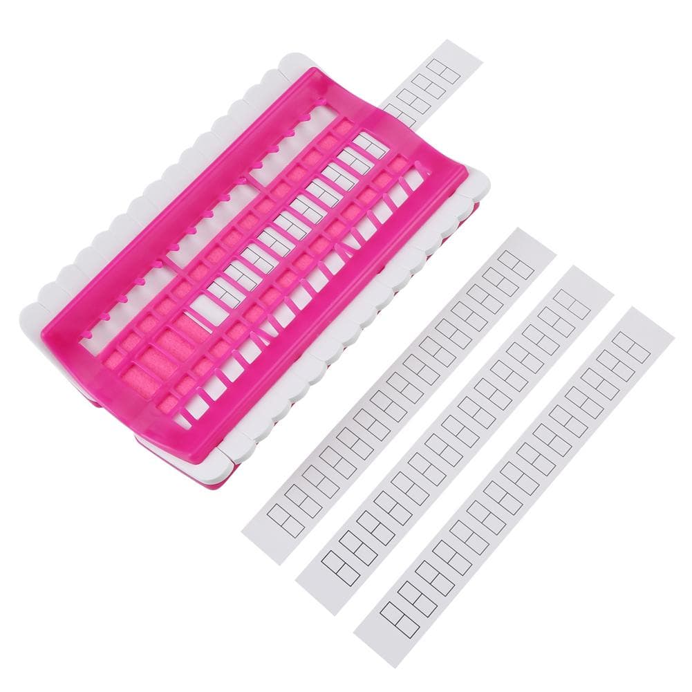 30 Position Cross Stitch Needles Holder Embroidery Floss Thread Organizer Sewing Tools Rose