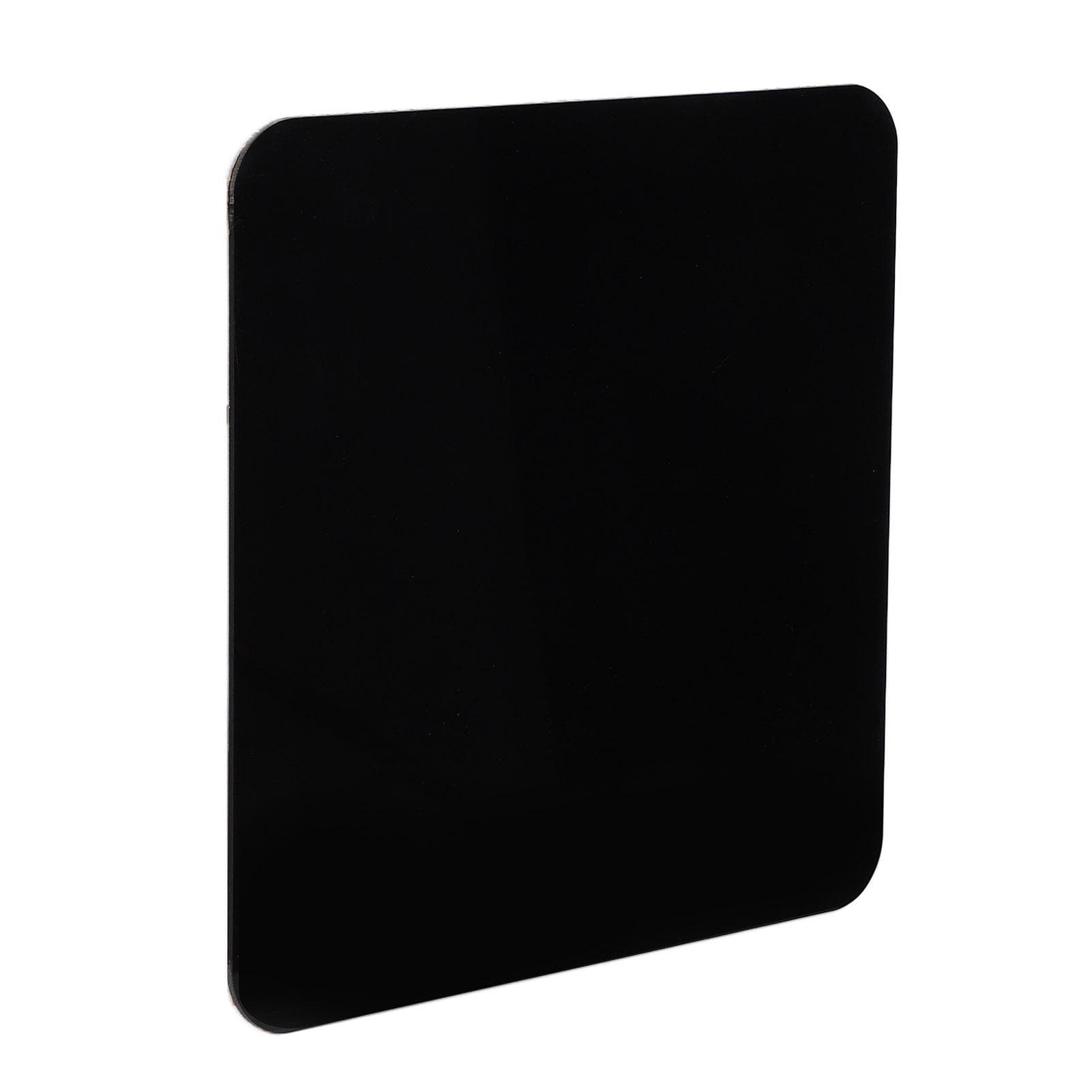 30x30cm Acrylic Reflective Display Table Background Board for Photography ShootingBlack black