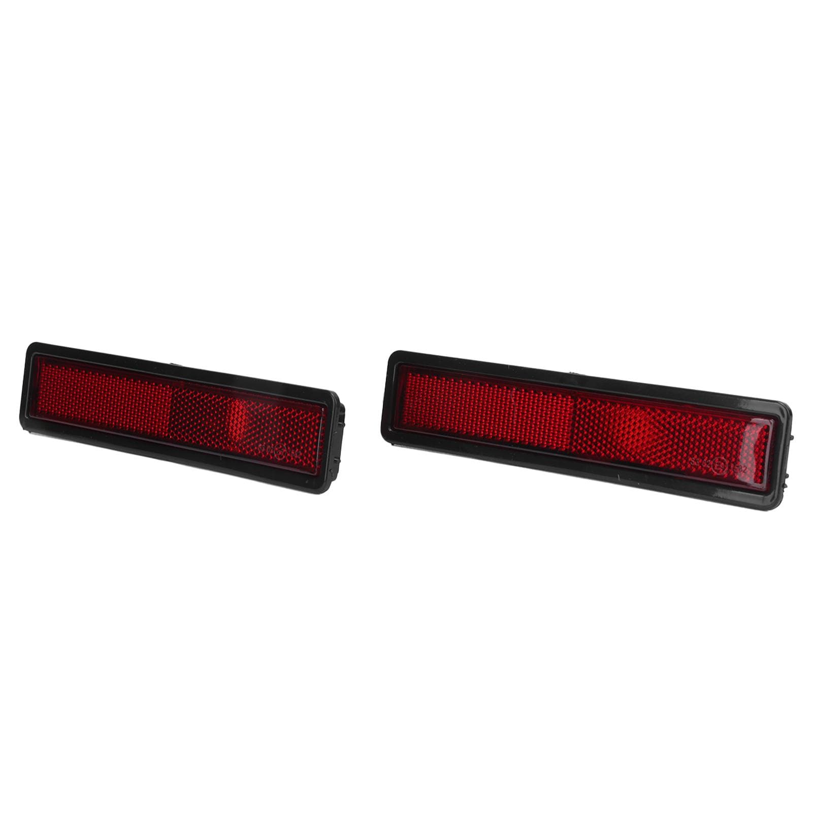 2pcs Front Side Marker Light Cover Lens 63141377849 Replacement for E30 E32 E34 318i 325i 525i red