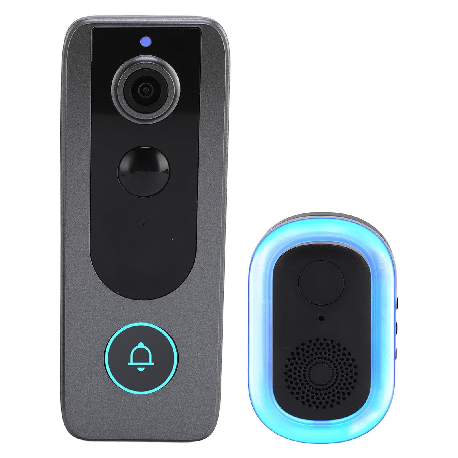 AI Doorbell Camera Package Motion Detection Voice Converter Cloud Storage 2.4G Wifi Video Doorbell