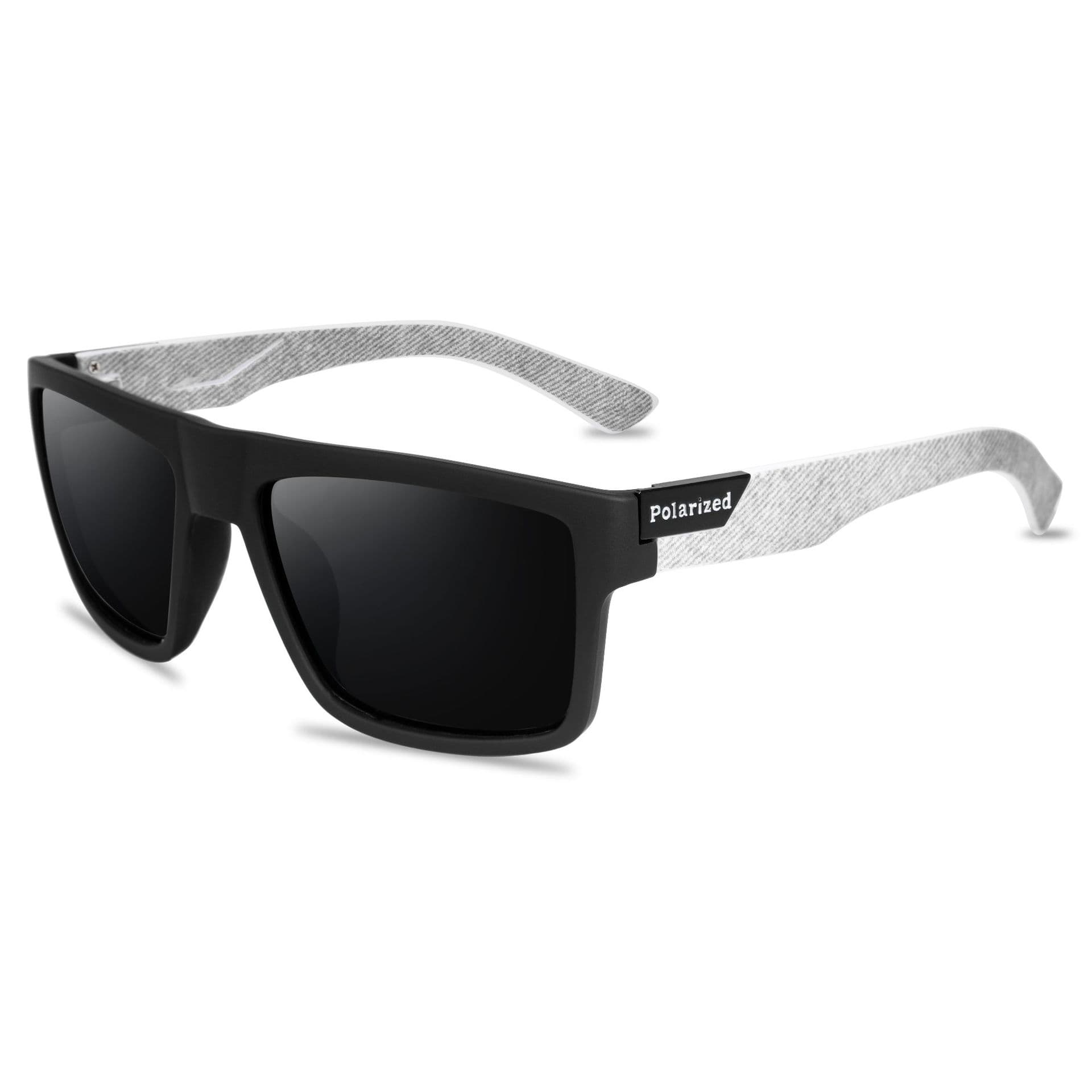 Luxury Square Sunglasses for Men Vintage Fashion UV Protection Driving Fishing Sport Shades