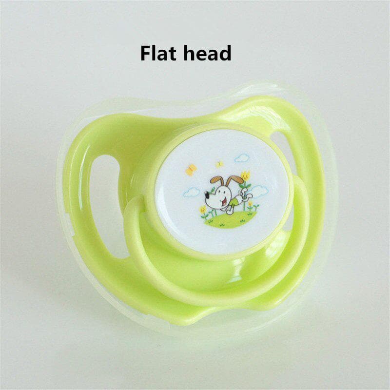 Baby Pacifier Soother Silicone Dummy Baby Pacifier Round Nipples