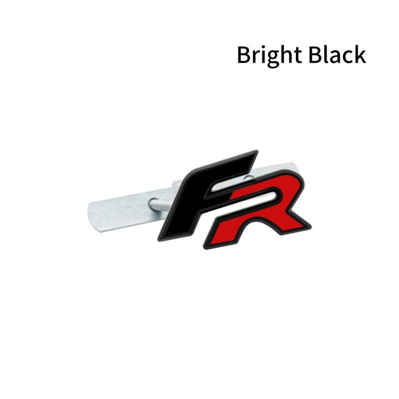 Car Decor 3D Metal FR Logo Side Fender Rear Trunk Sticker Front Grill Emblem Decal Decor For Leon Cupra Ibiza Altea Exeo Accessories