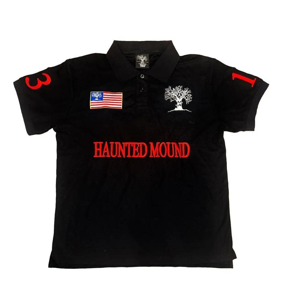 America Retro Street Hip Hop Short Sleeve Shirt Y2k Men Casual Embroidery Cotton Top Baseball Clothing XXL black