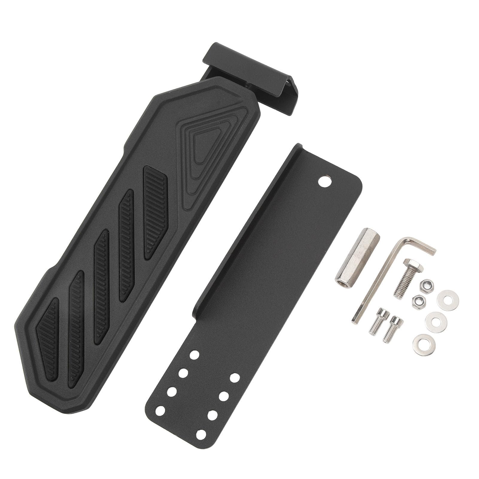 Driver Foot Rest Pad Pedal Adjustable Anti Slip Left Side Rugged Foot Rest Kick Panel For Wrangler