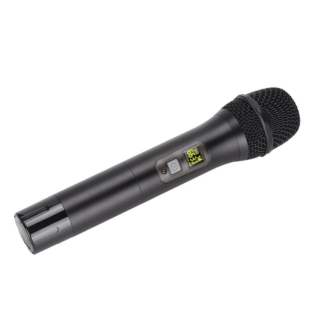 600mhz‑700mhz UHF Handheld Wireless Microphone with Mini Receiver Black