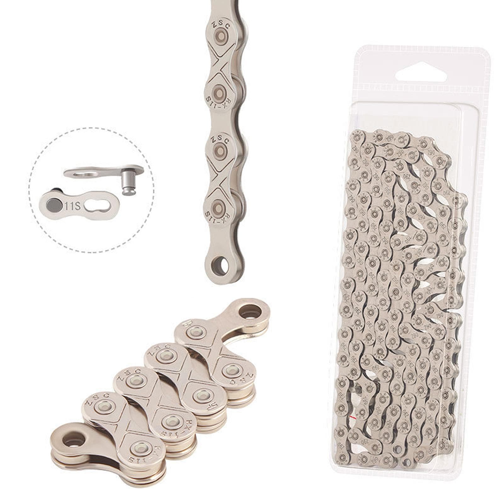 Bicycle Chains 6/7/8/9/10/11/12 Speed Bicycle Chains 116 Links MTB Mountain Bike Chains 11s